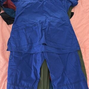 Blue Scrub Set